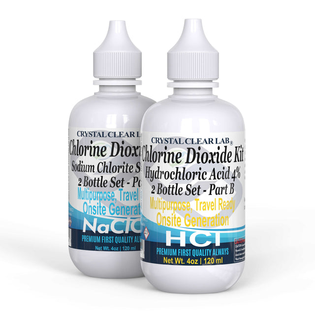 Chlorine Dioxide  Hydrochloric Acid , Sodium Chlorite Solution